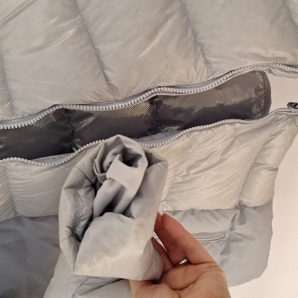 Columbia Light Gray Women's Insulated Interchange XXL Silver Jacket - Picture 10 of 10